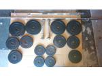 Fitness nakldac inkov set 3- 55 kg