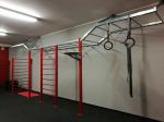 Konstrukce pro crossfit, fitness, skupinov lekce, TRX