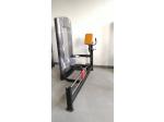 Prone Glute Back Extension with 70 KGS Steel Weight Stack Red/Black