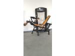 Seated Leg Curl selectorized fitness equipment with magnetic Pin.