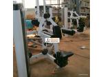 Seated Lat Raise selectorized traning machine with magnetic Pin.