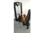 Seated Hip Adduction inner thigh selectorized commercial gym fitness equipment with magnetic Pi