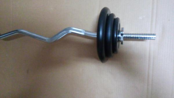 nakldac inku EZ biceps 42 kg-pogumovan kotoue