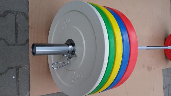 Olympjsk inkov set Bumper Plate