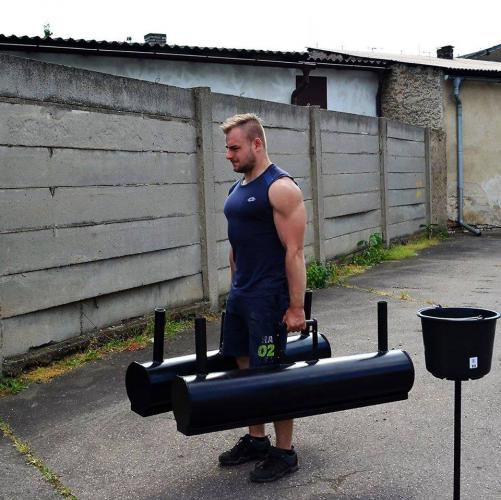 Loglift, super yoke, kufry (farmers walk), trapbar