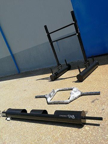 Strongman loglift, farmers walk, super yoke, trapbar