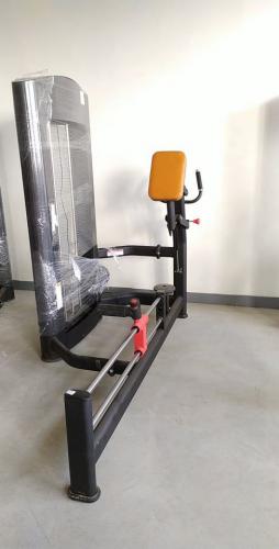 Prone Glute Back Extension with 70 KGS Steel Weight Stack Red/Black