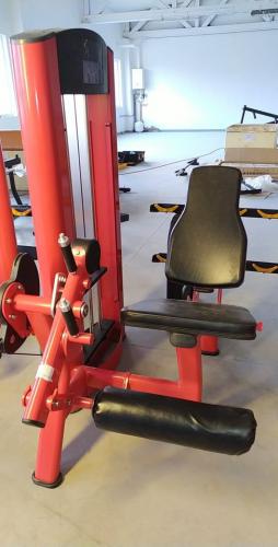 Seated Leg Extension selectorized exercise machine with magnetic Pin.