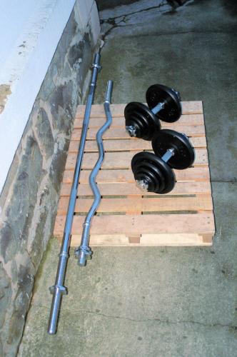 Fitness sada 78kg NOV za 5490,-