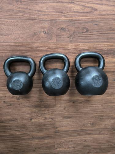 Kettlebell RKC  sada 16,24,32